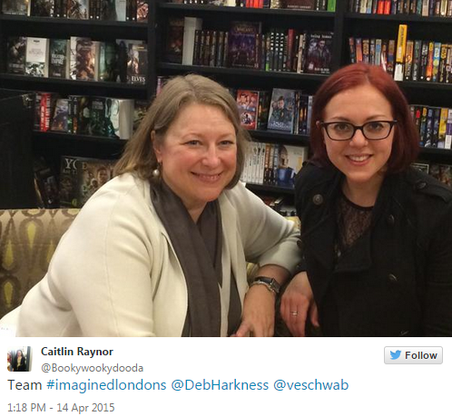 Deborah Harkness at Waterstones Piccadilly 'Inspired London' event